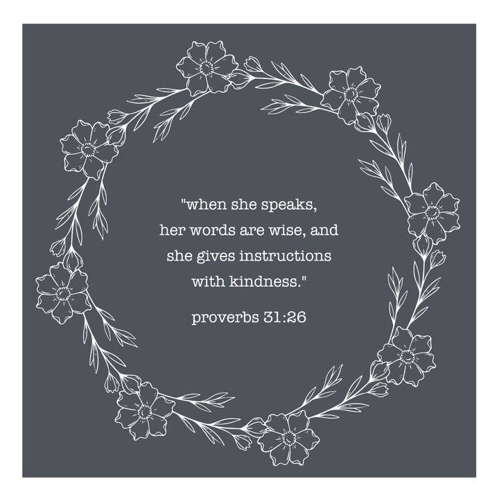 Words Are Wise - Mesh Stencil 12x12 for wholesale by A Makers' Studio