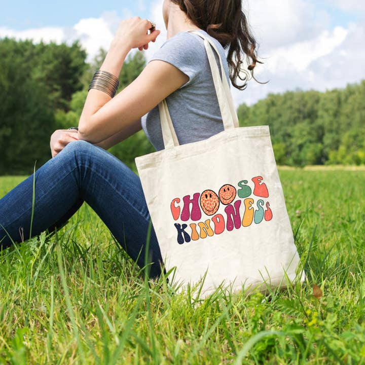 Choose Kindness bolsa de para venta al por mayor de Smile Graphics and Design
