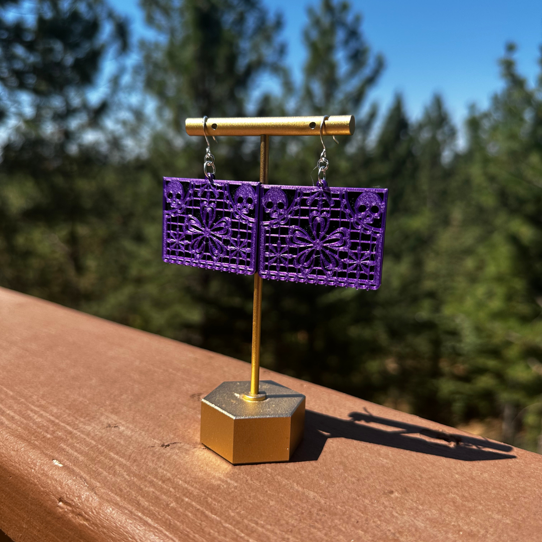 Eres Una Maravilla - Wholesale Dangle Earrings - Quantum Papel Picado2