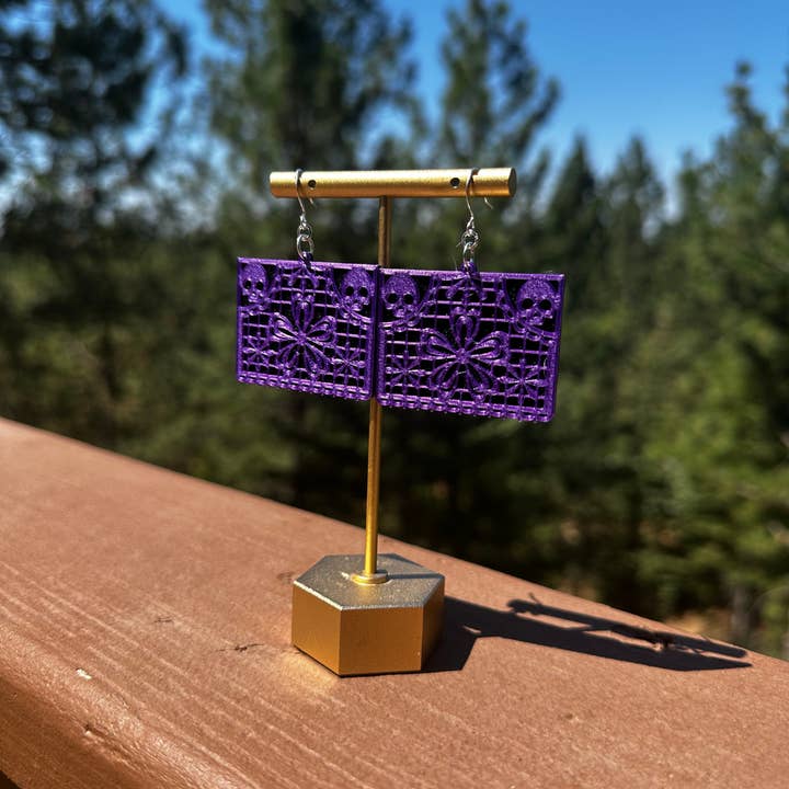 Eres Una Maravilla - Wholesale Dangle Earrings - Quantum Papel Picado2