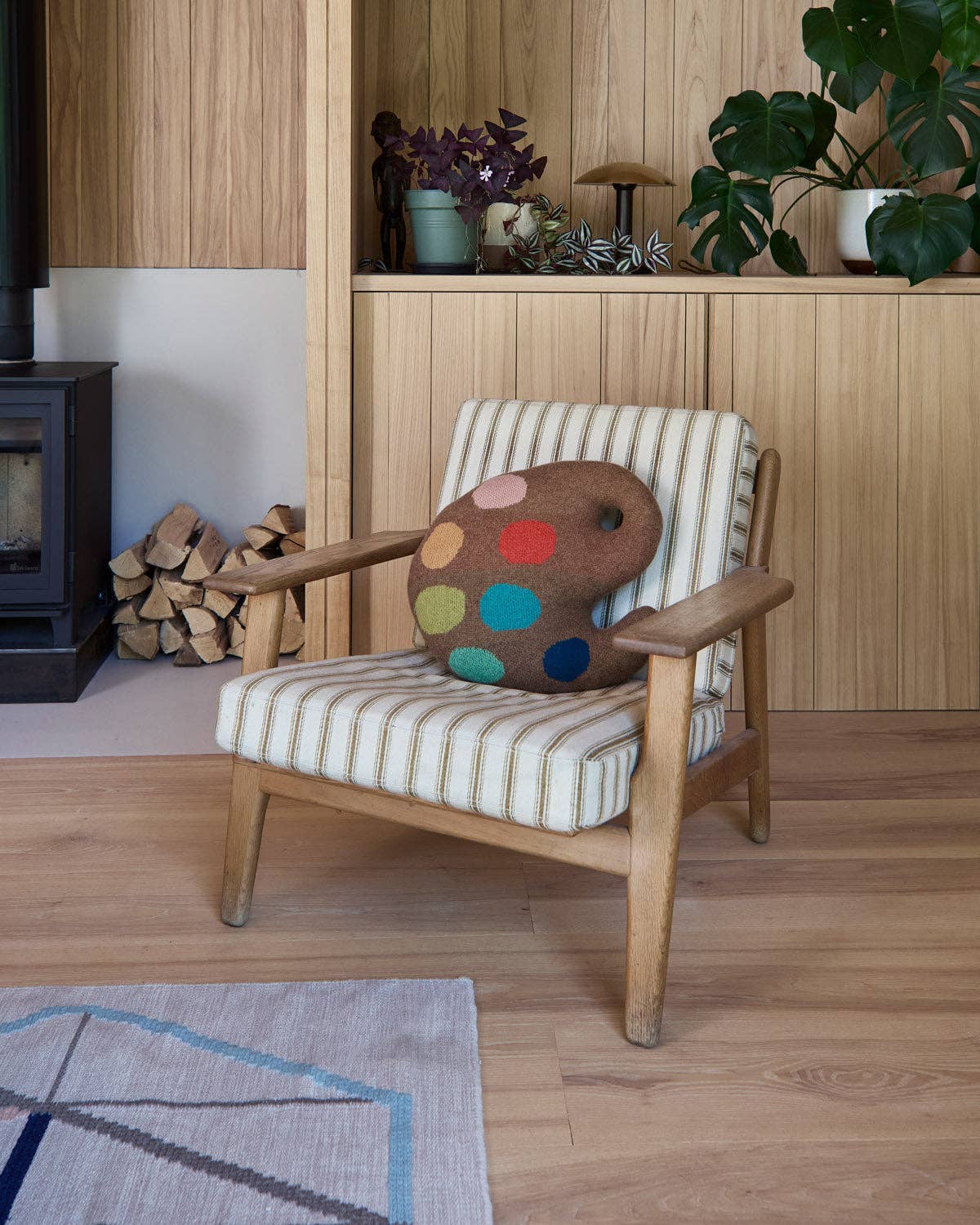 Donna Wilson - Wholesale Chair Cushion - Paint Palette Shaped Cushion1