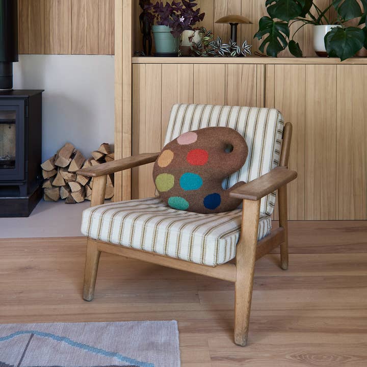 Donna Wilson - Wholesale Chair Cushion - Paint Palette Shaped Cushion1