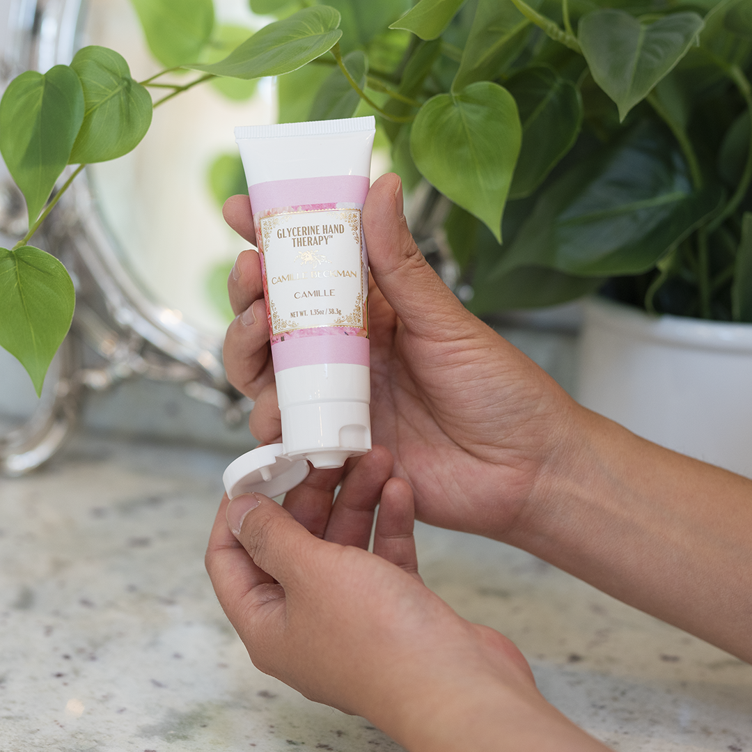 Camille Beckman - Wholesale Hand Cream/Lotion - Camille Glycerine Hand Therapy 1.35oz travel tube2
