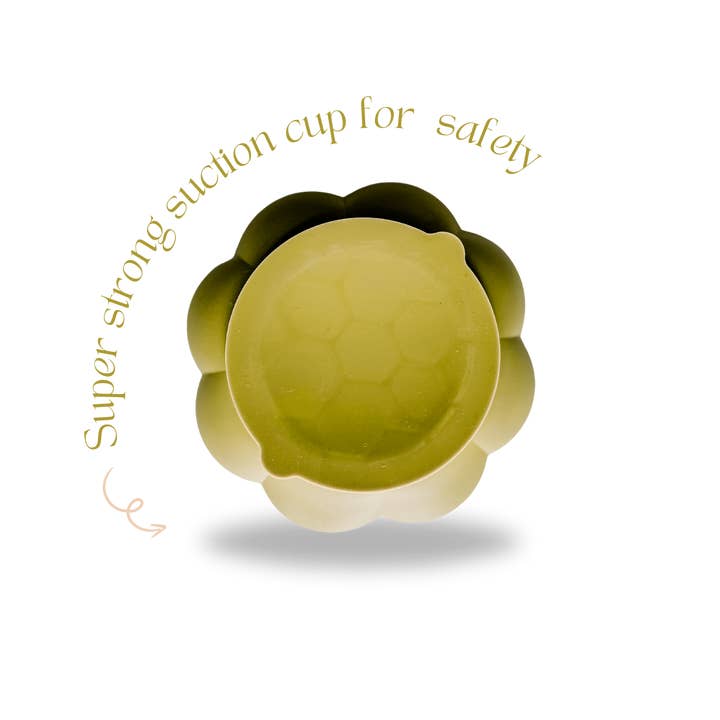 Barks and Brownies - Wholesale Pet Bowl - Cat/Dog - Daisy Slow Feeder Green2