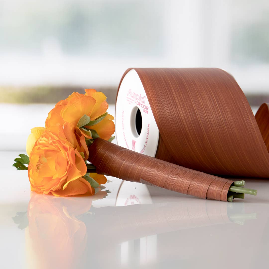 Willow Group - Wholesale Ribbon - Gift Wrapping - Flexible Leaf / Bow Material Floral Display - Terracotta6
