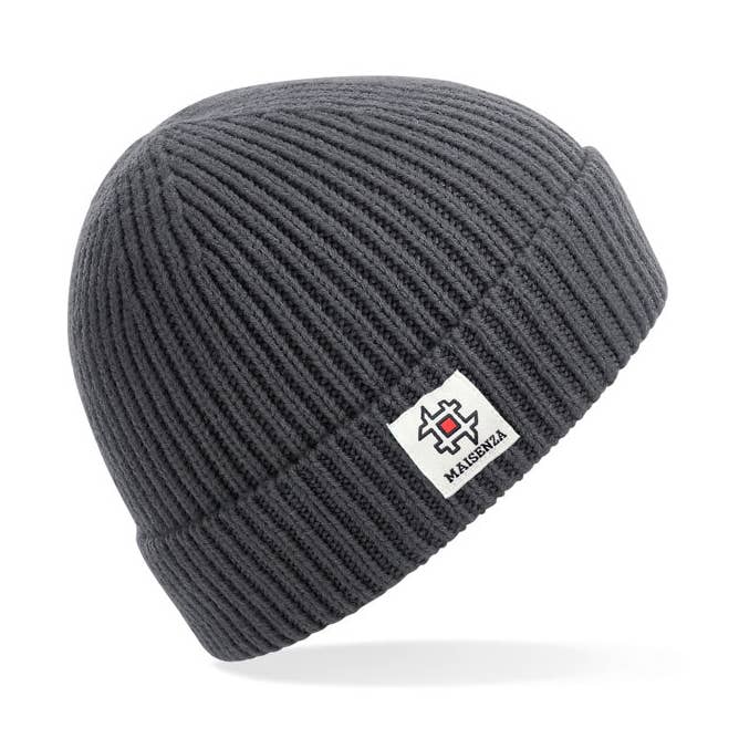 Gorro de lana New Beanie - Gris Grafito para venta al por mayor de #MAISENZA