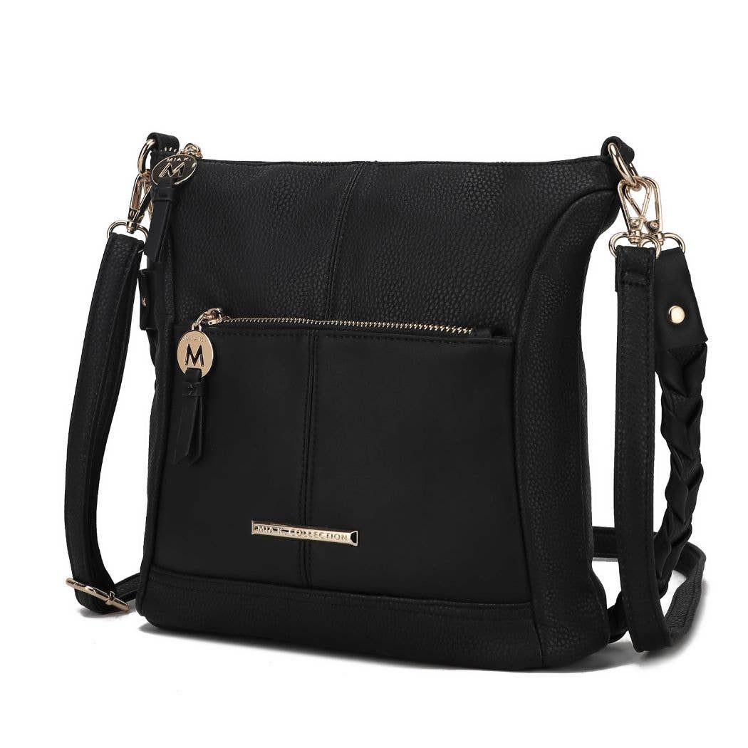 MKF Collection – wholesale Axelremsväska – Dam – Nala Shoulder Handväska Vegan Färgblock Läder Dam by Mia20
