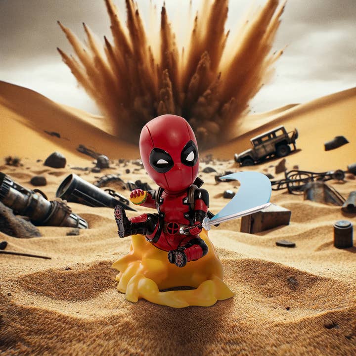Toys Matter Inc. - Wholesale Figurine Toy - Kids - Marvel Deadpool Classic Series Hero Box - Blind Box CDU