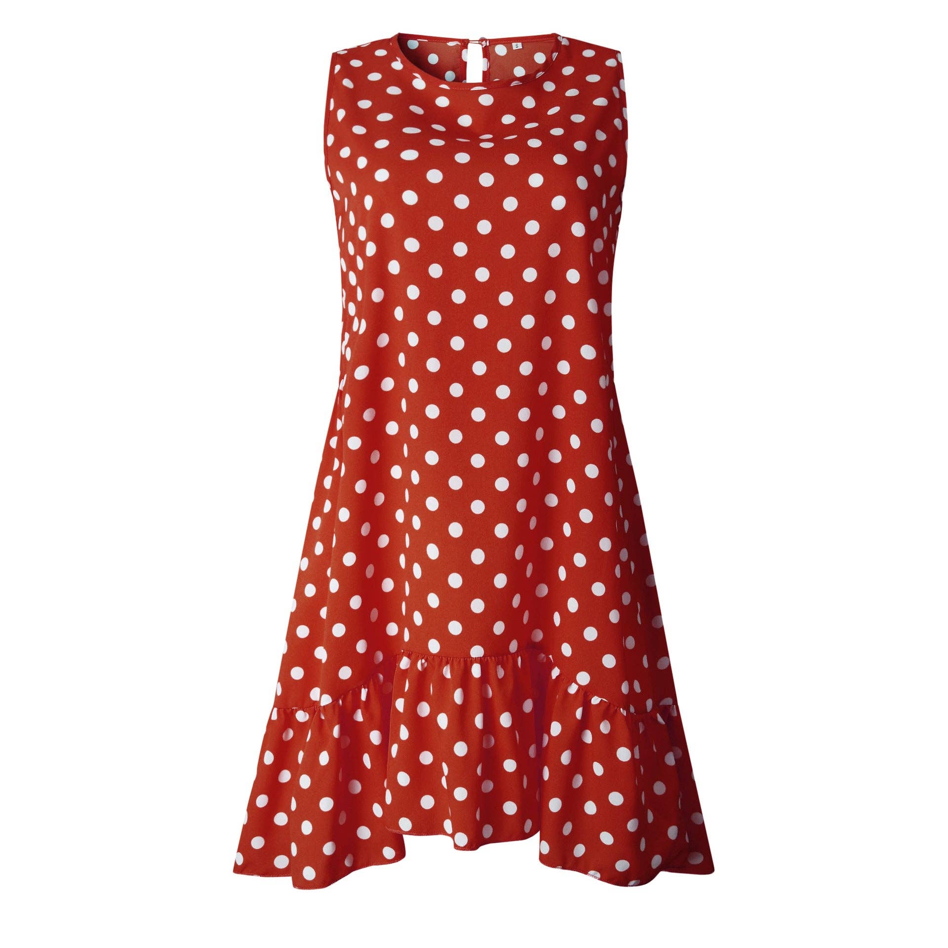 Sharon Tatem Fashion LLC - Wholesale Dress - Women's - Dress Sexy Boho Beach Sundress Women Floral Printed Polka Dot51