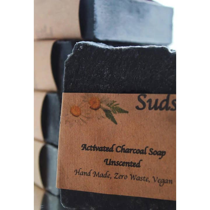 Vegansk Aktivt Kulsæbe - Uparfumeret for engroshandel hos Suds