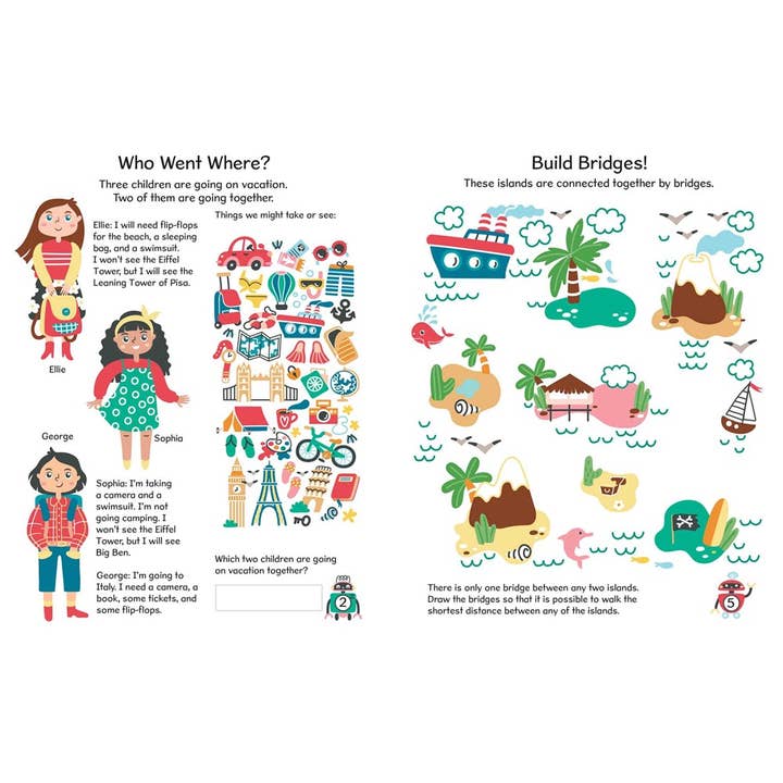 Insight Editions - Wholesale Book - Kids - Train Your Brain: Logic Games (Brain Teasers for Kids)