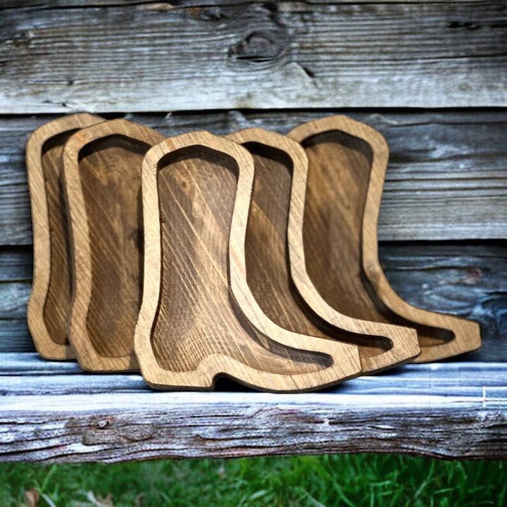 Boot Bowls Stain - Wholesale Bundle of 5 - Candle Ready for wholesale by McCain's Furniture Co