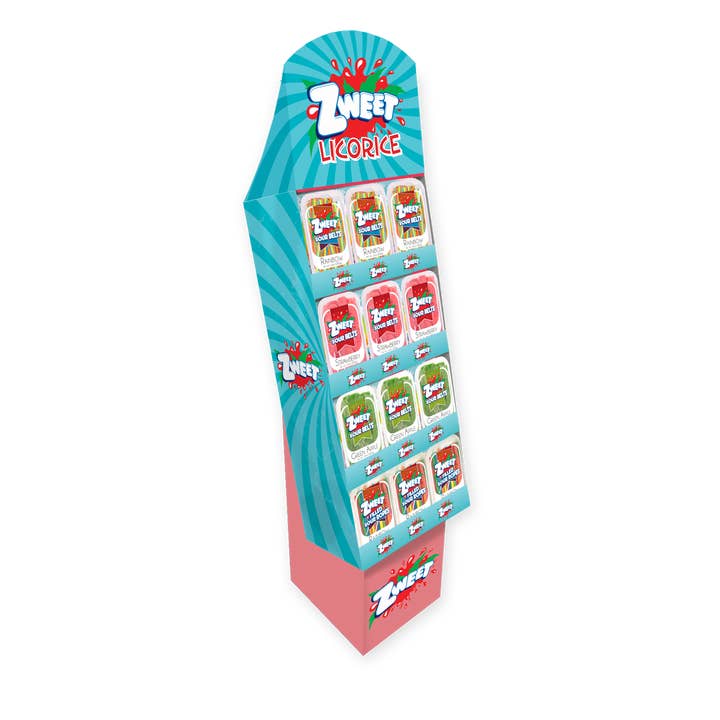 Galil Brands - Wholesale Licorice - Licorice Shipper | 48ct x 10 oz | Zweet