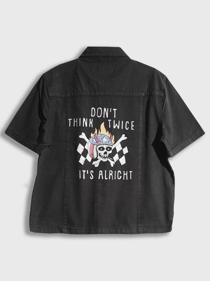 Don't Think Twice Shirt for wholesale by Iron & Resin