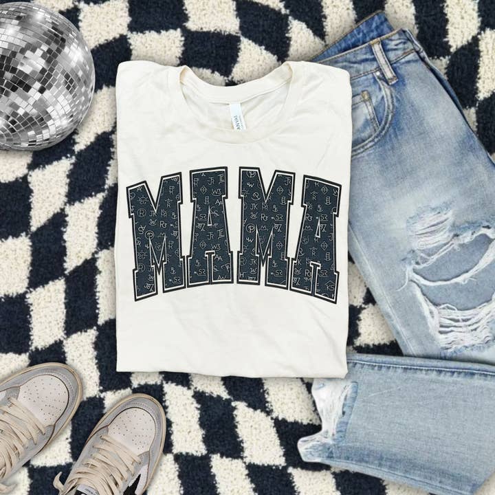 Mama brand graphic tee for wholesale by Rustic Rose Western Boutique