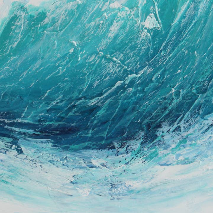 Kate Shore Fine Art - Wholesale Art Print - Coastal Art Print | Ocean Wave2