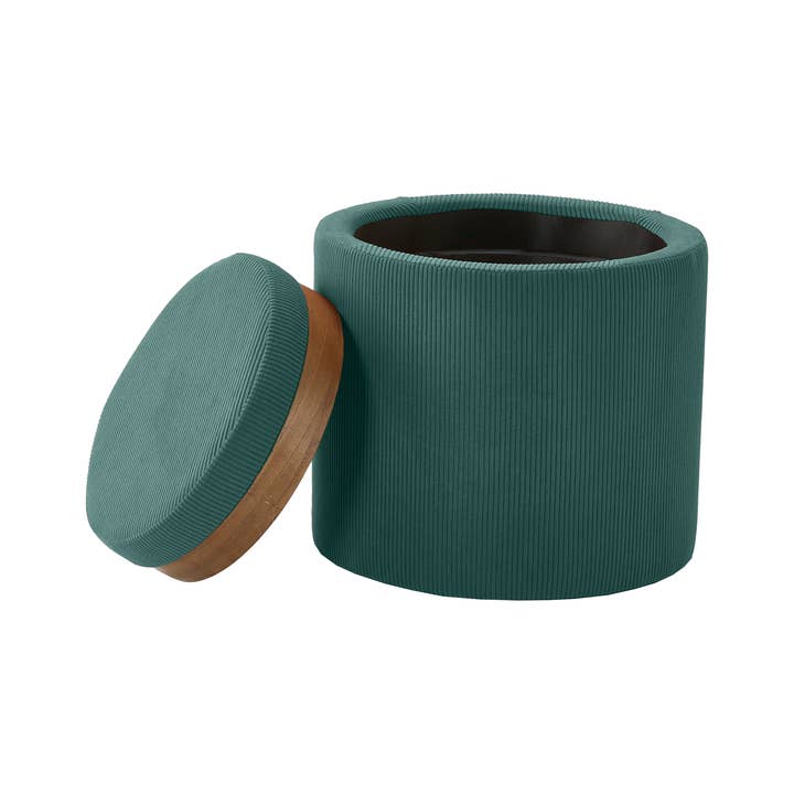 Acacia Home - Wholesale Voetenbankje - Set van 3 opbergpoefs met klapdeksel6