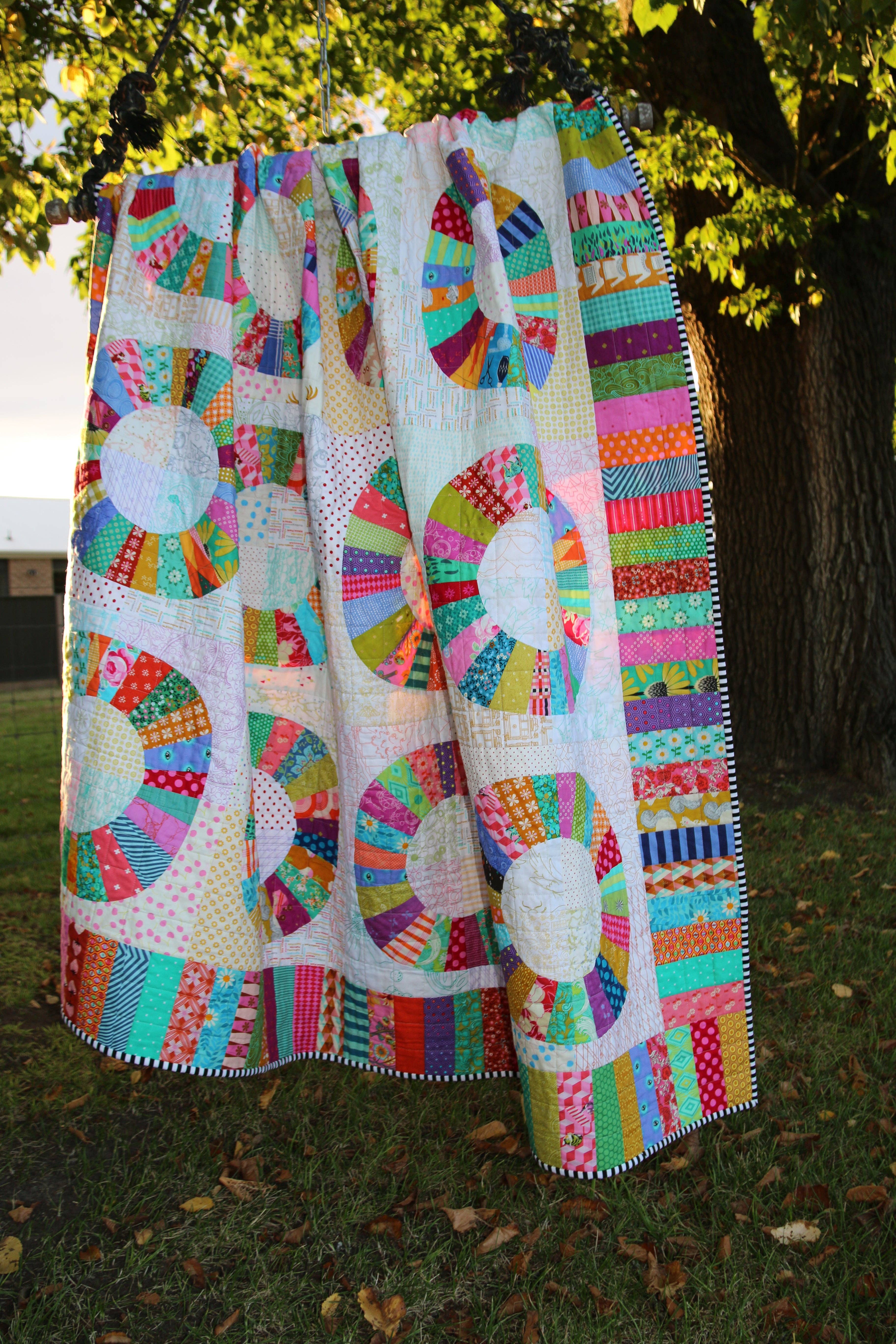 emma jean jansen - Wholesale Craft tool - • Wholesale - Wheels of Fortune Quilt Pattern5