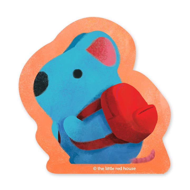 The Little Red House - Wholesale Sticker - Kids & Baby - Backpack Mouse Vinyl Sticker0