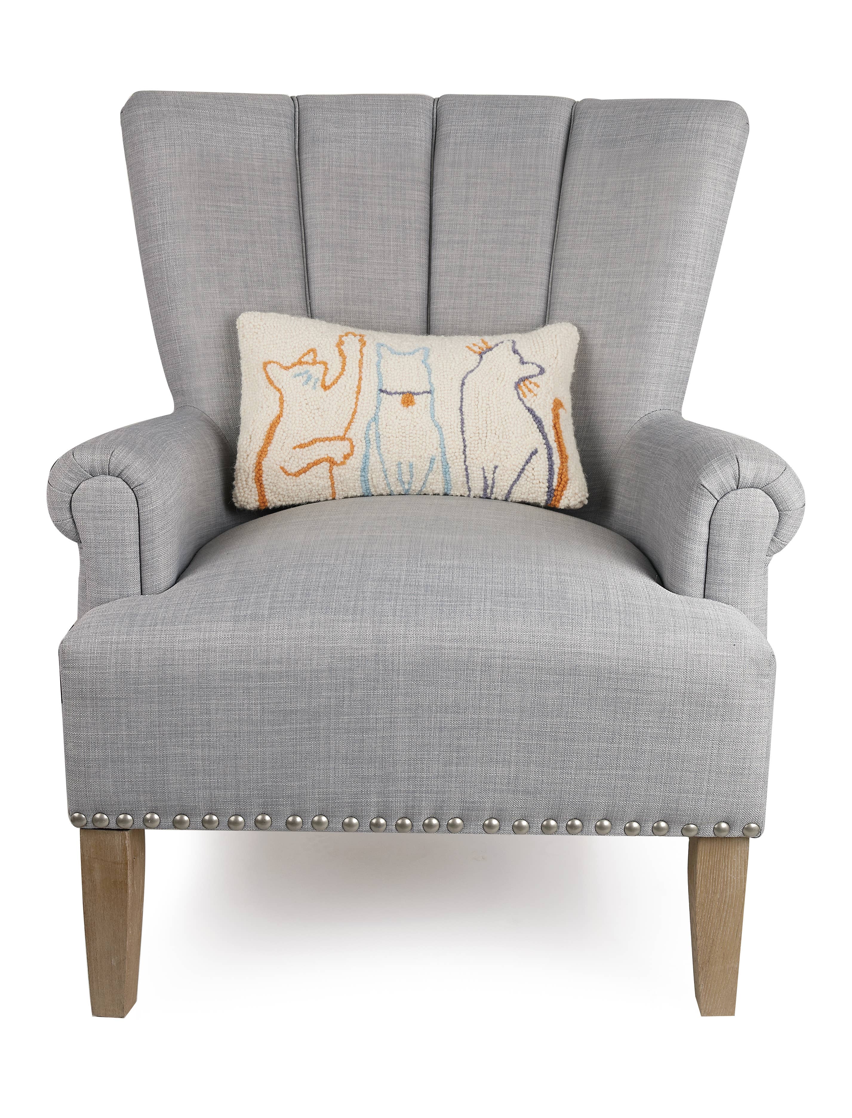 Peking Handicraft – wholesale Dekorativ kudde – Katt krok kudde1