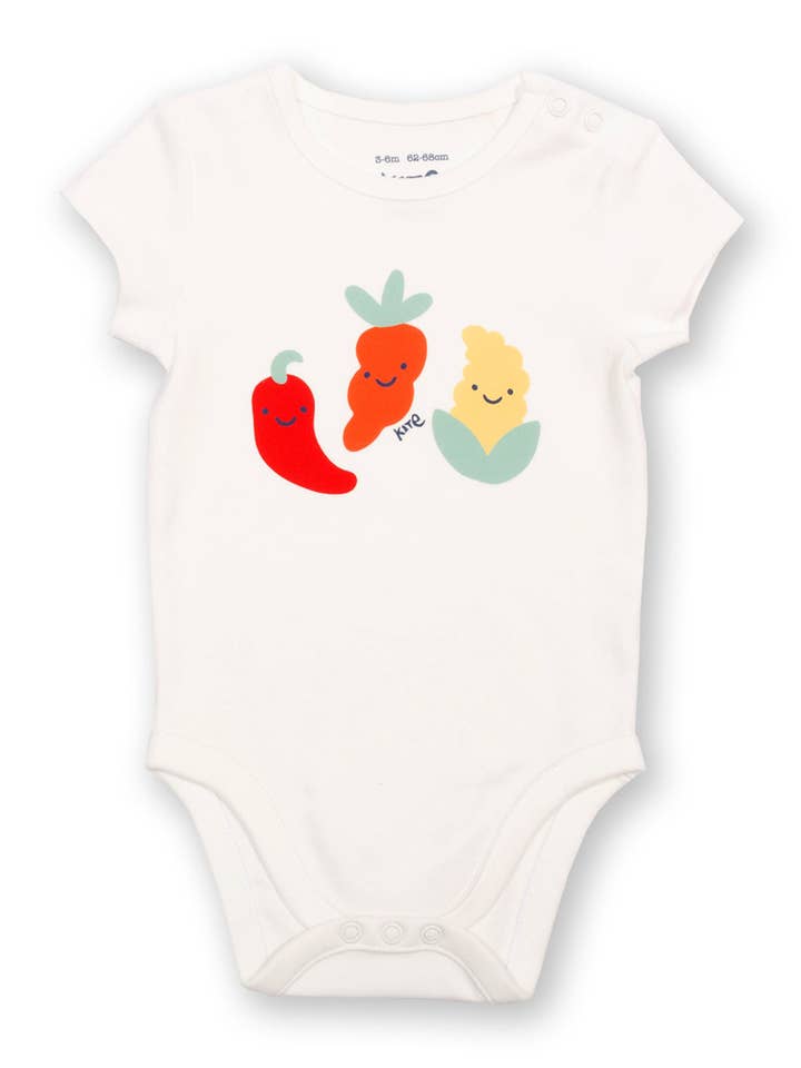 Kite Clothing - Wholesale Bodysuit (non-footed) – Baby - Wonky veg bodysuit