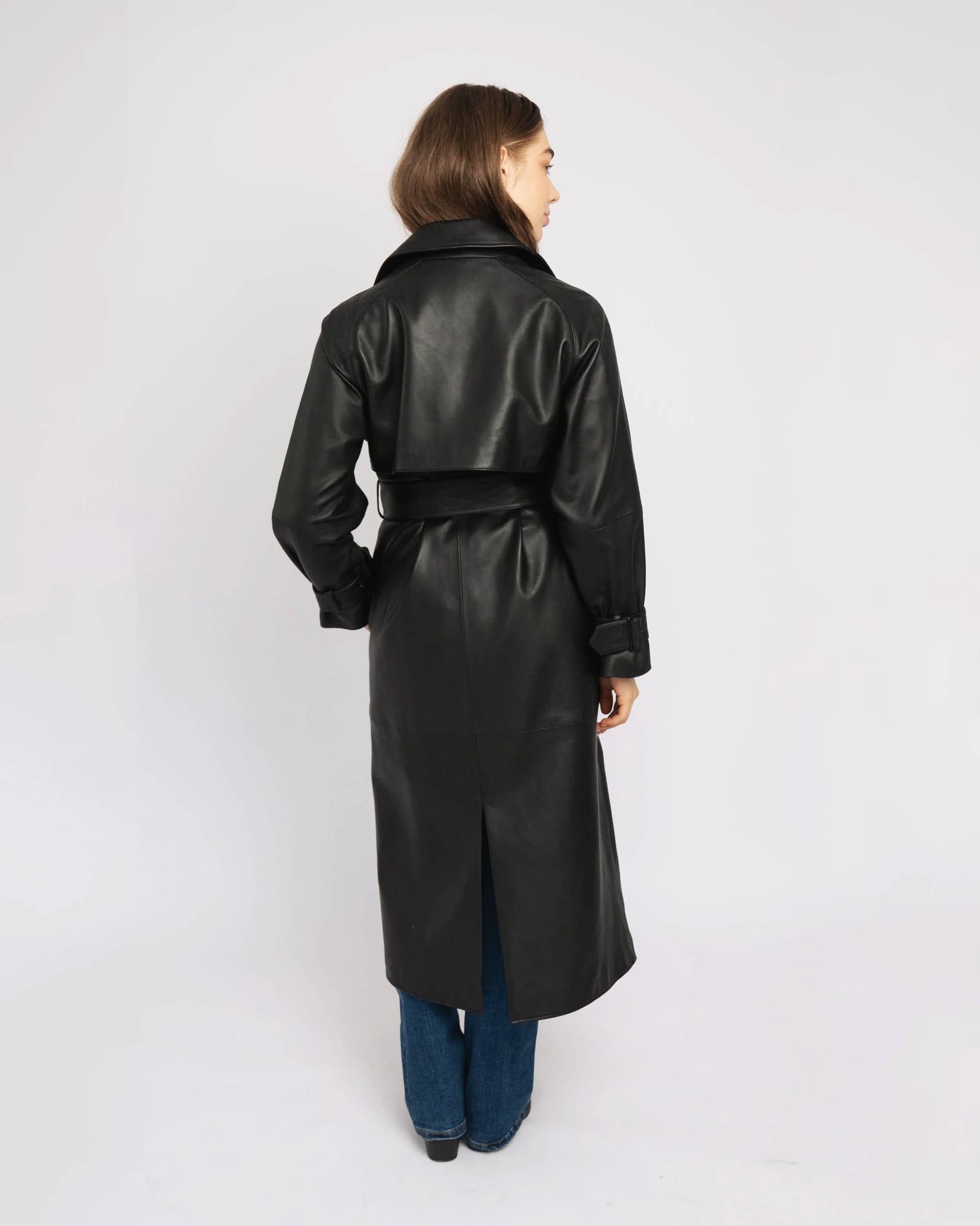 Amsterdam Heritage Leather Belts, Bags, Jackets & Apparel - Wholesale Leather Jacket - Women's - Venice | Leather Trench Coat13