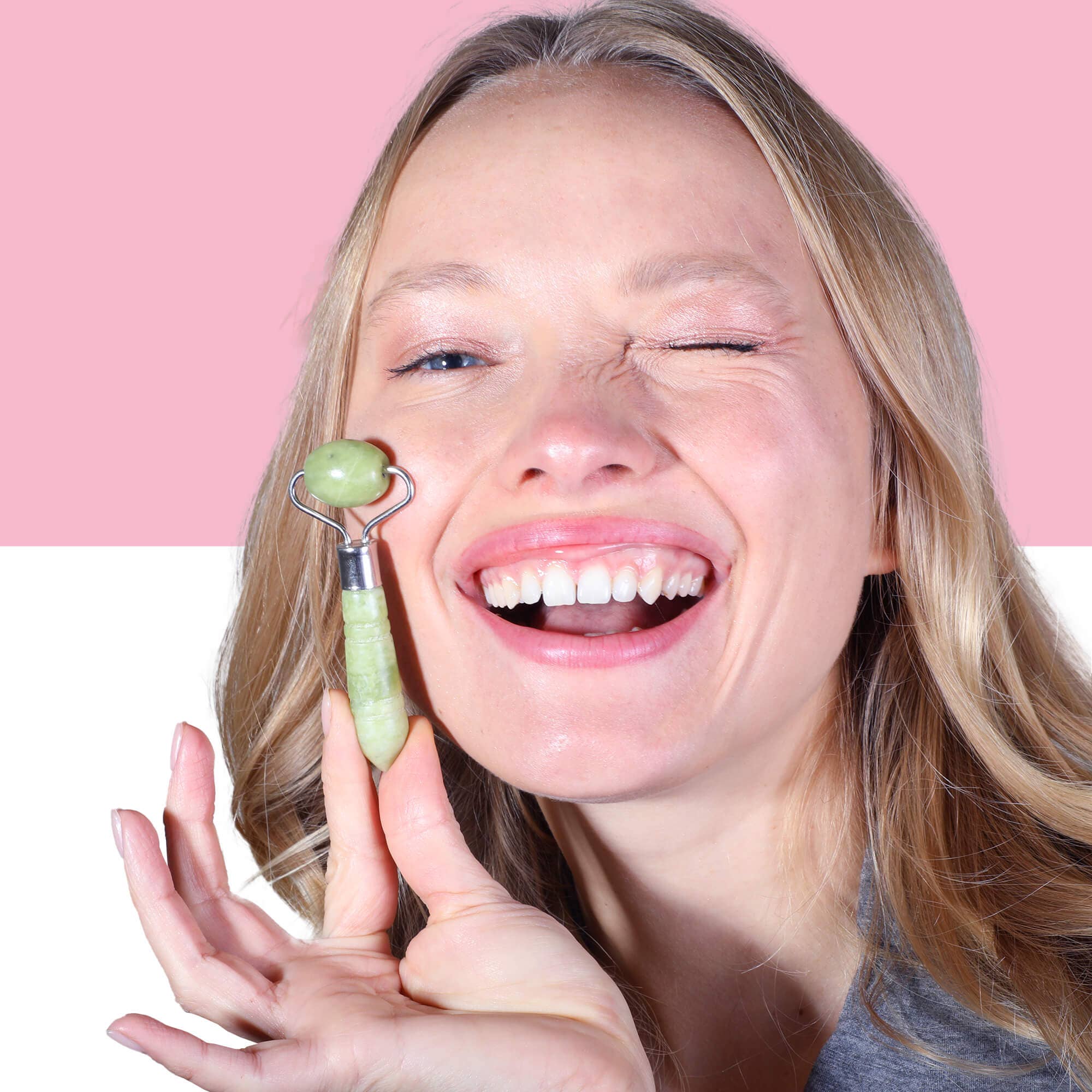 Afterspa – wholesale Face/beauty roller – Mini Jade Eye Roller1