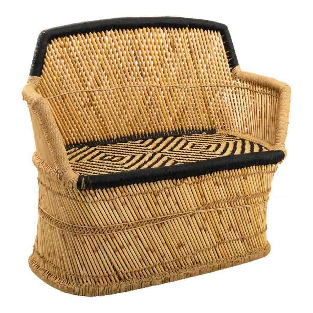 Creaciones Meng – wholesale Chair – 2-SEATER BAMBOO SOFA 103x46x90h cm0