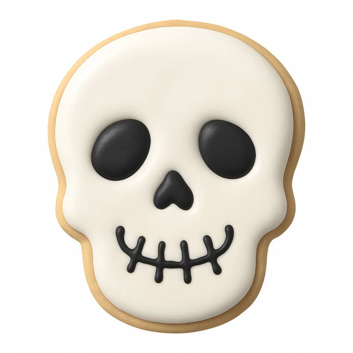 CookieCutter.com - Wholesale Cookie Cutter - Mini Skull Cookie Cutter 1.75 in M2032