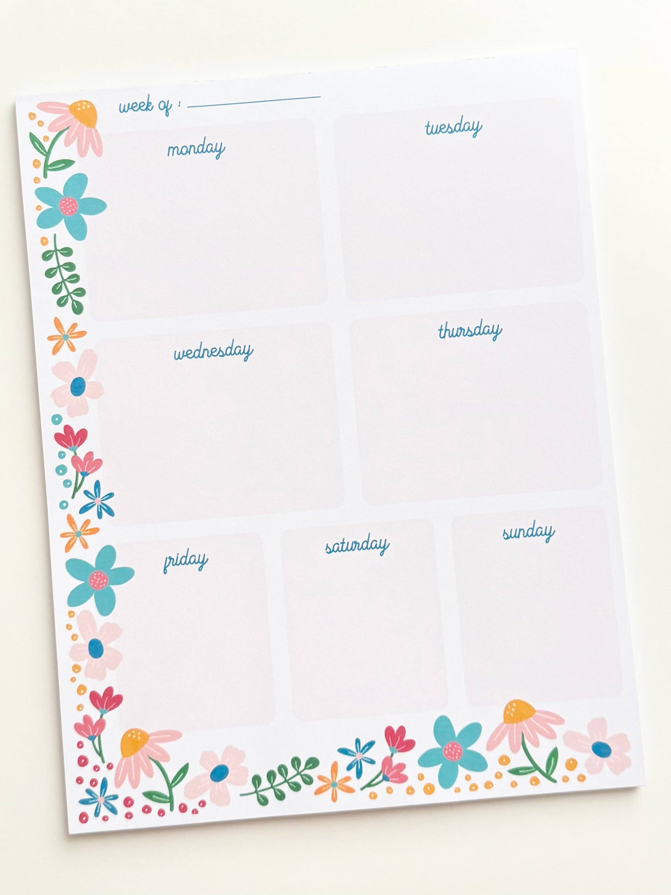 AMW the studio - Wholesale Notepad - Flower Pops Notepads4