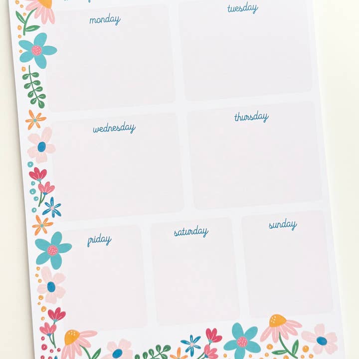 AMW the studio - Wholesale Notepad - Flower Pops Notepads4