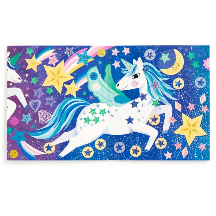 Chronicle Books - Wholesale Sticker - Kids & Baby - Unicorn Magic Sticker Sparkle Poster Activity Kit7
