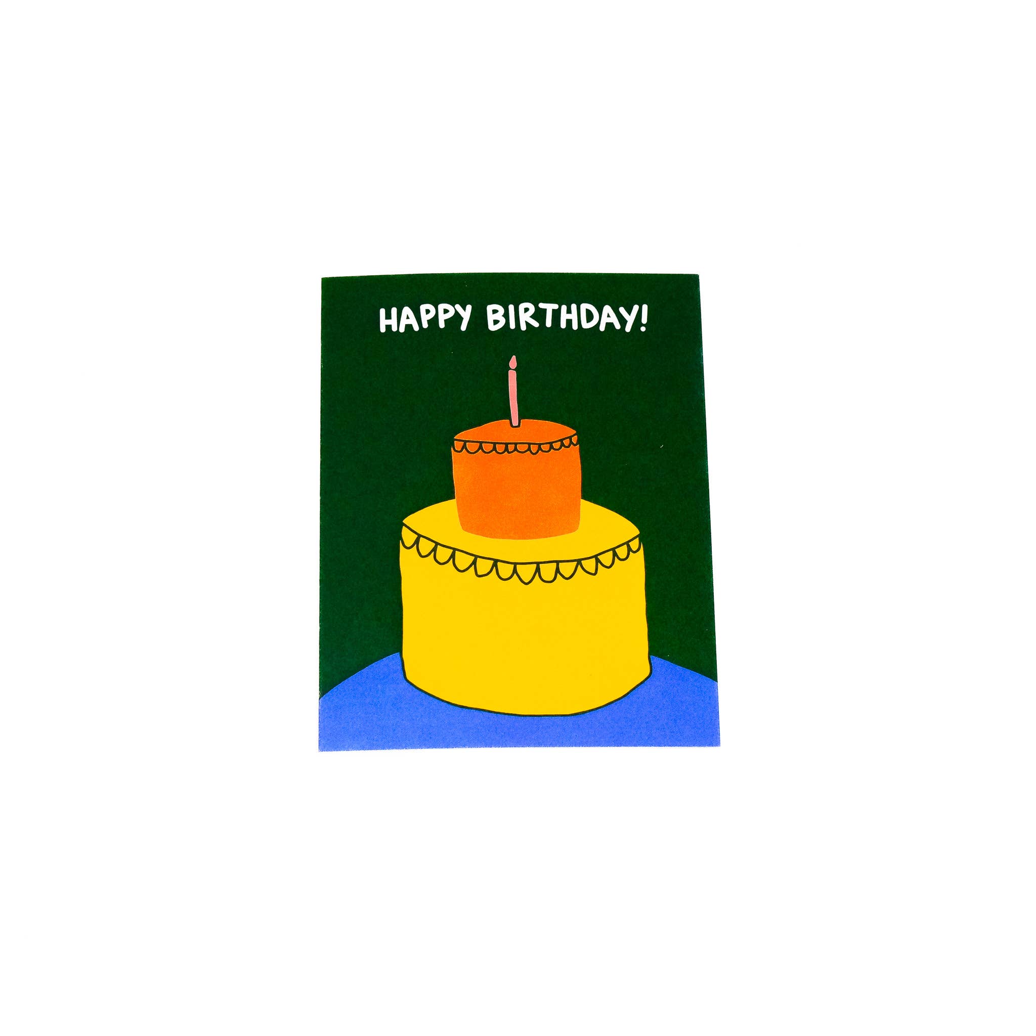 Gab Art & Design - Wholesale Birthday Card - birthday cake greeting card1