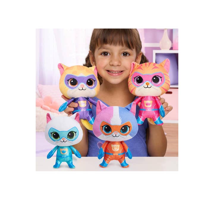 License 2 Play Toys - Wholesale Stuffed/Plush Toy - Kids & Baby - Disney Junior SuperKitties Plush Heroes in 6pc Display1