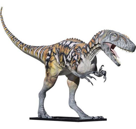 LM Treasures - Wholesale Figurine Toy - Kids - Australovenator Dinosaur Life Size Statue0