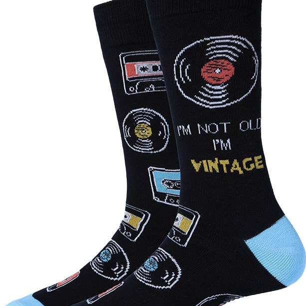 Meias Recordes Vintage por atacado de Sock Harbor / Bigfoot Sock Co.
