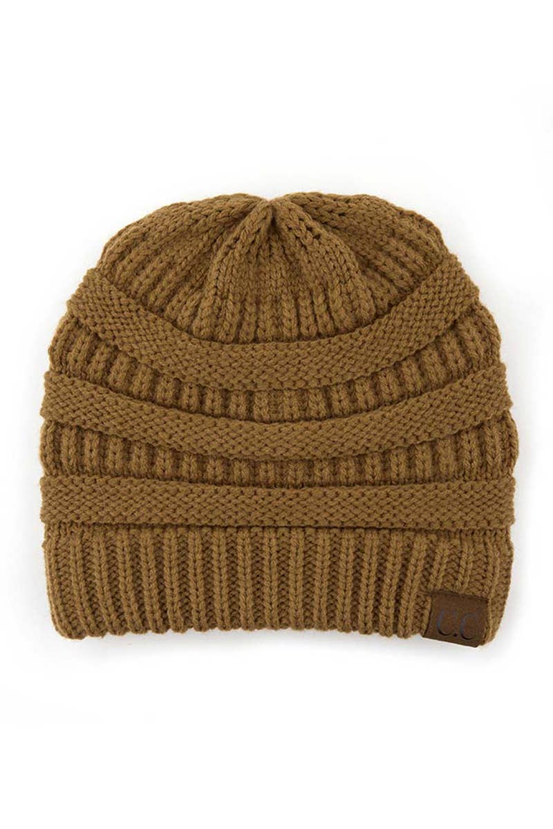 Oblige by G – Großhandel Beanie – Damen – Klassische Strickmütze mit C.C.-Etikett HAT-20A10