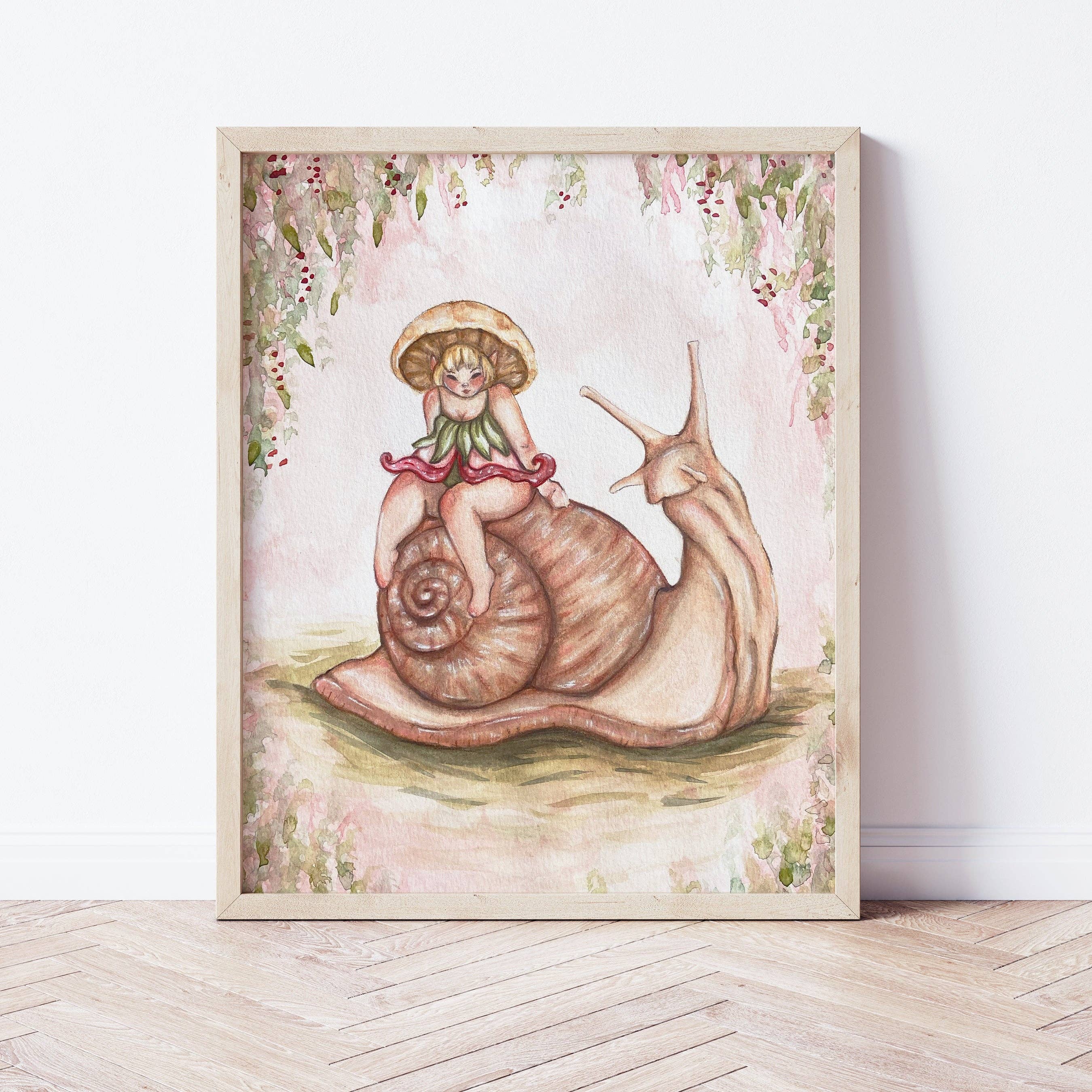 Anise Designs - Wholesale Art Print - Snail Mail - Art Print