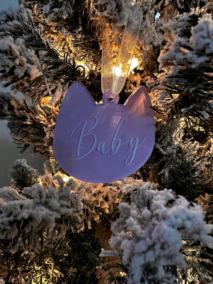 Cat Head Ornament for wholesale by The Moonlit Serpent