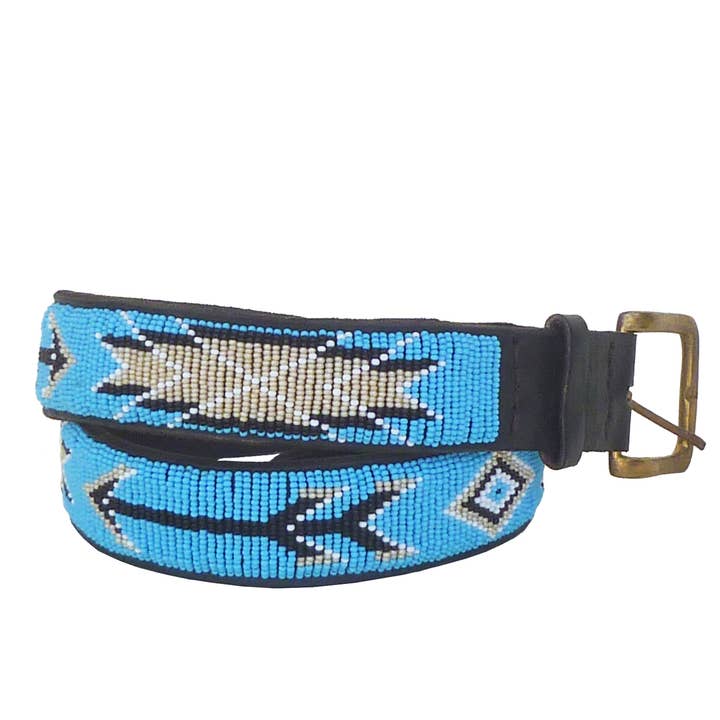 Turkooizen riem van Arrows & Feathers voor wholesale door Global Girls