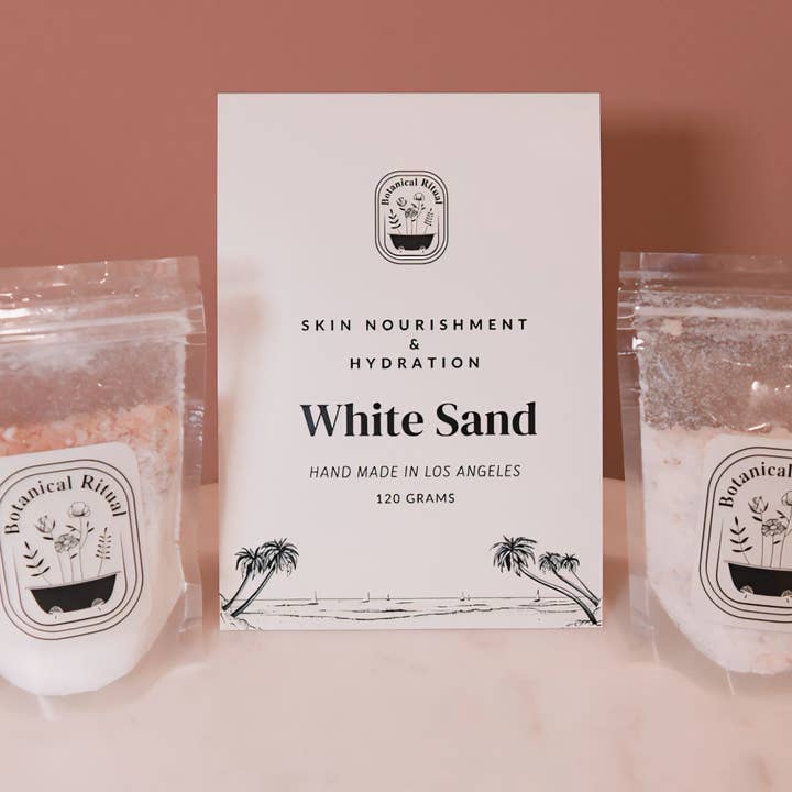 Botanical Ritual - Wholesale Bath Soak/Milk - White Sand: Skin Nourishment and Hydration1