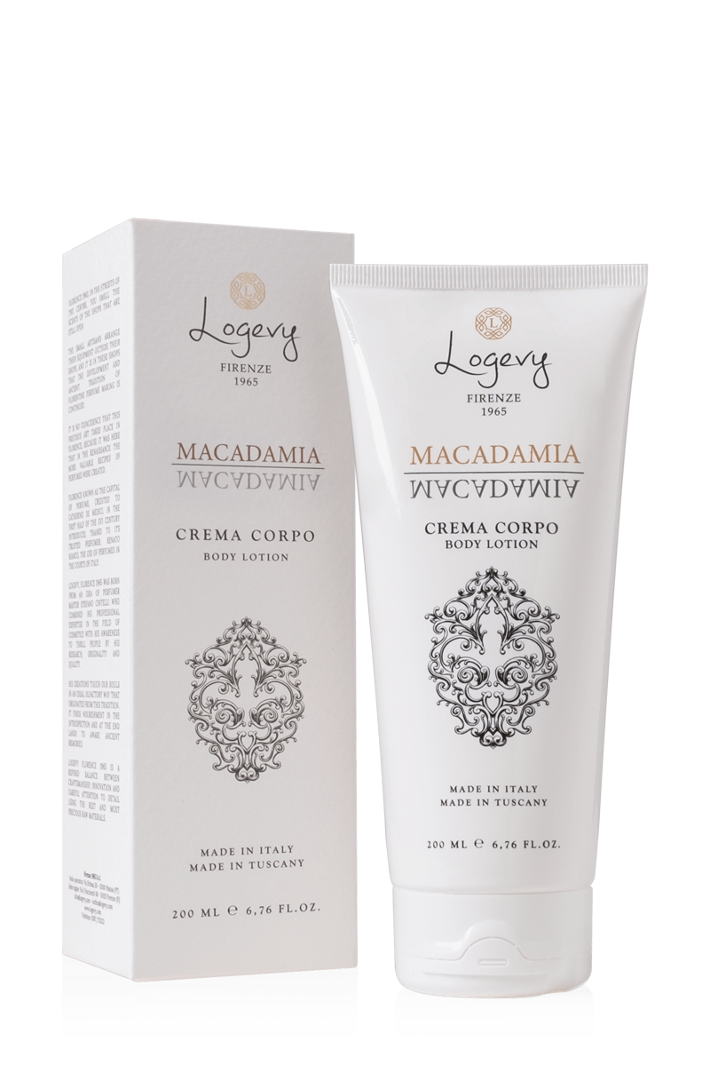 Logevy Firenze 1965 - Wholesale Body Cream/Lotion - Macadamia Body Cream 200ml0