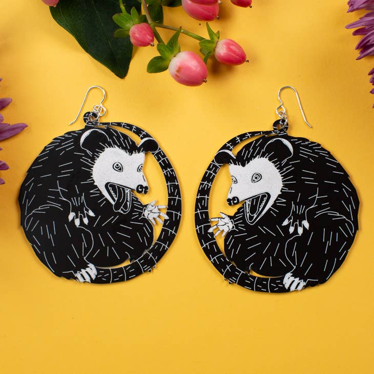 Wholesale Possum Earrings Large for your store Faire Canada