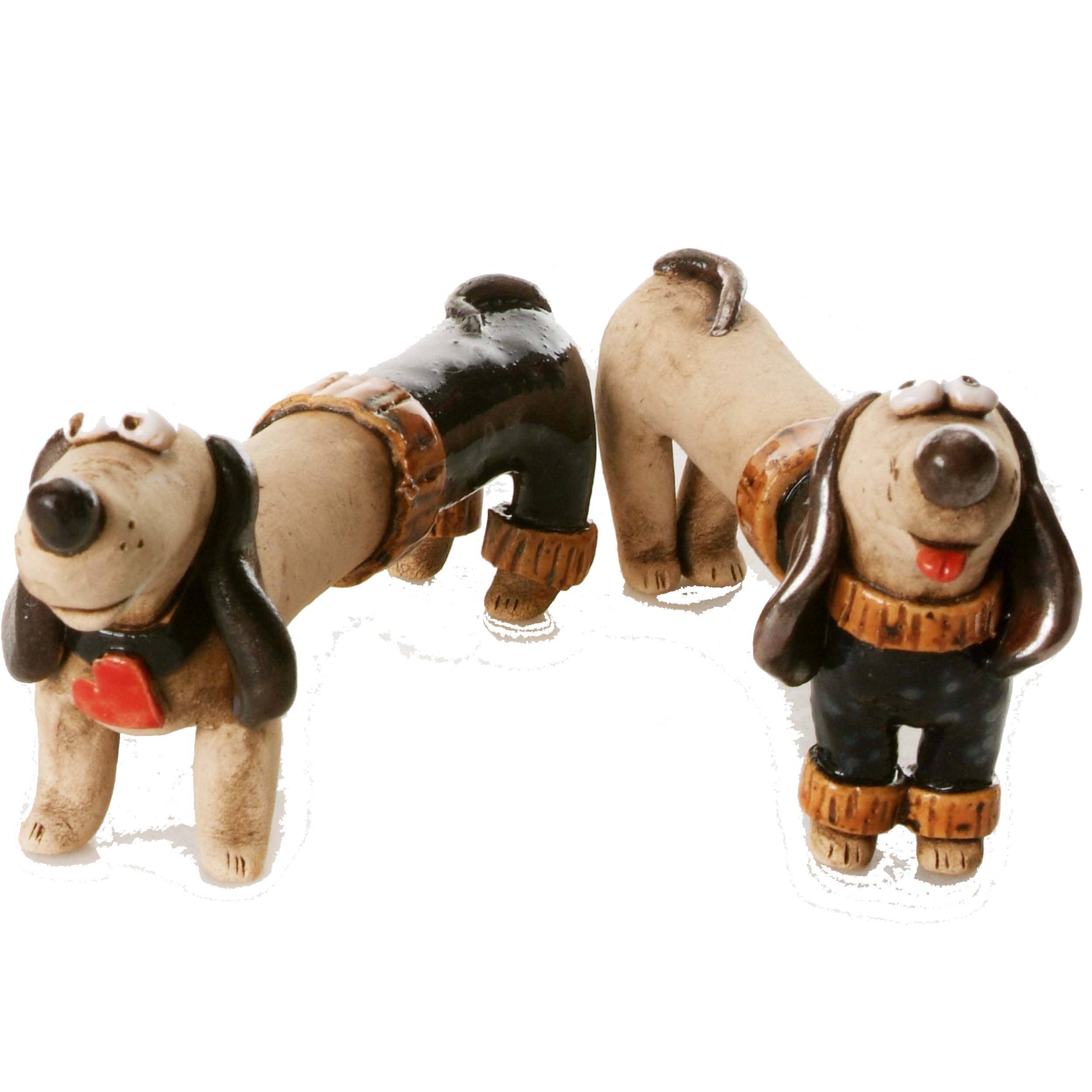 Enigma Supplies - Wholesale Decorative Figurine - Mr & Mrs Dash Dachshunds Ceramic Figurine | Various Colours16