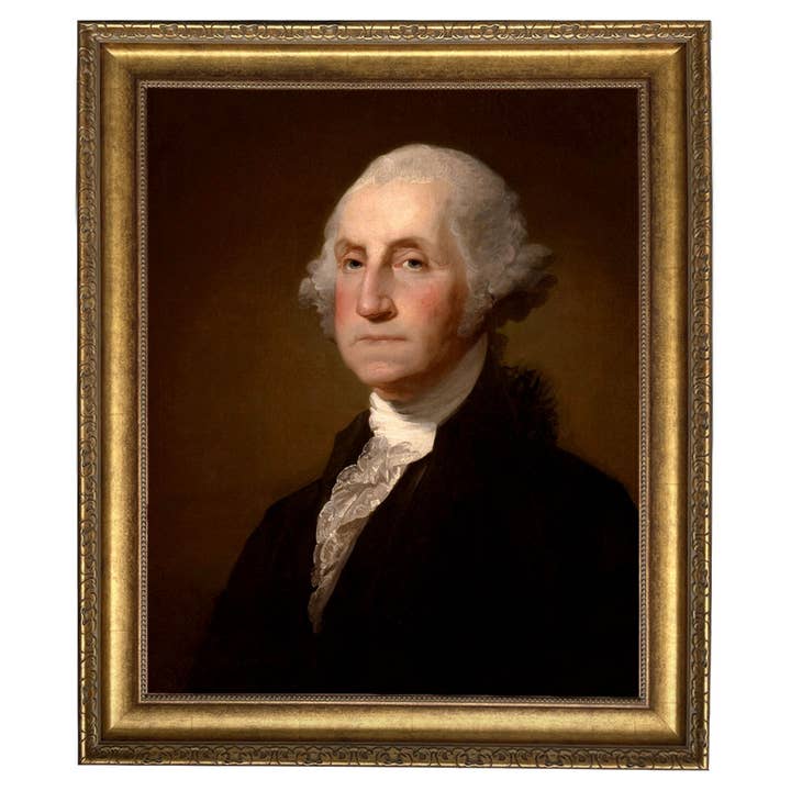 Madison Bay Co. - Historical Home Decor Reproductions – wholesale Konsttryck – George Washington av Gilbert Stuart Vintage Målning Tryck40