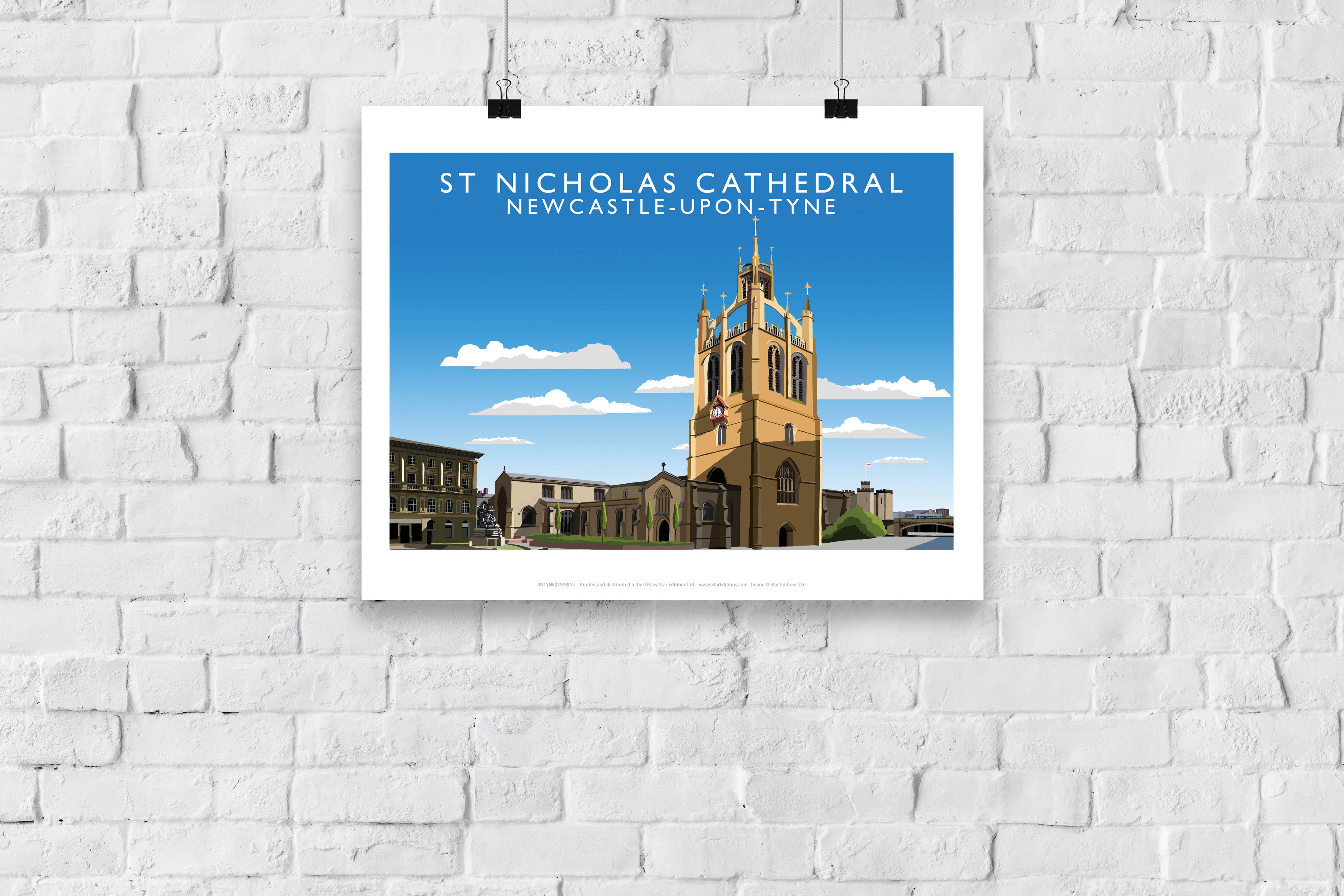Star Editions - Wholesale Art Print - Nicholas Cathedral By Artist Richard O'Neill - Art Print2