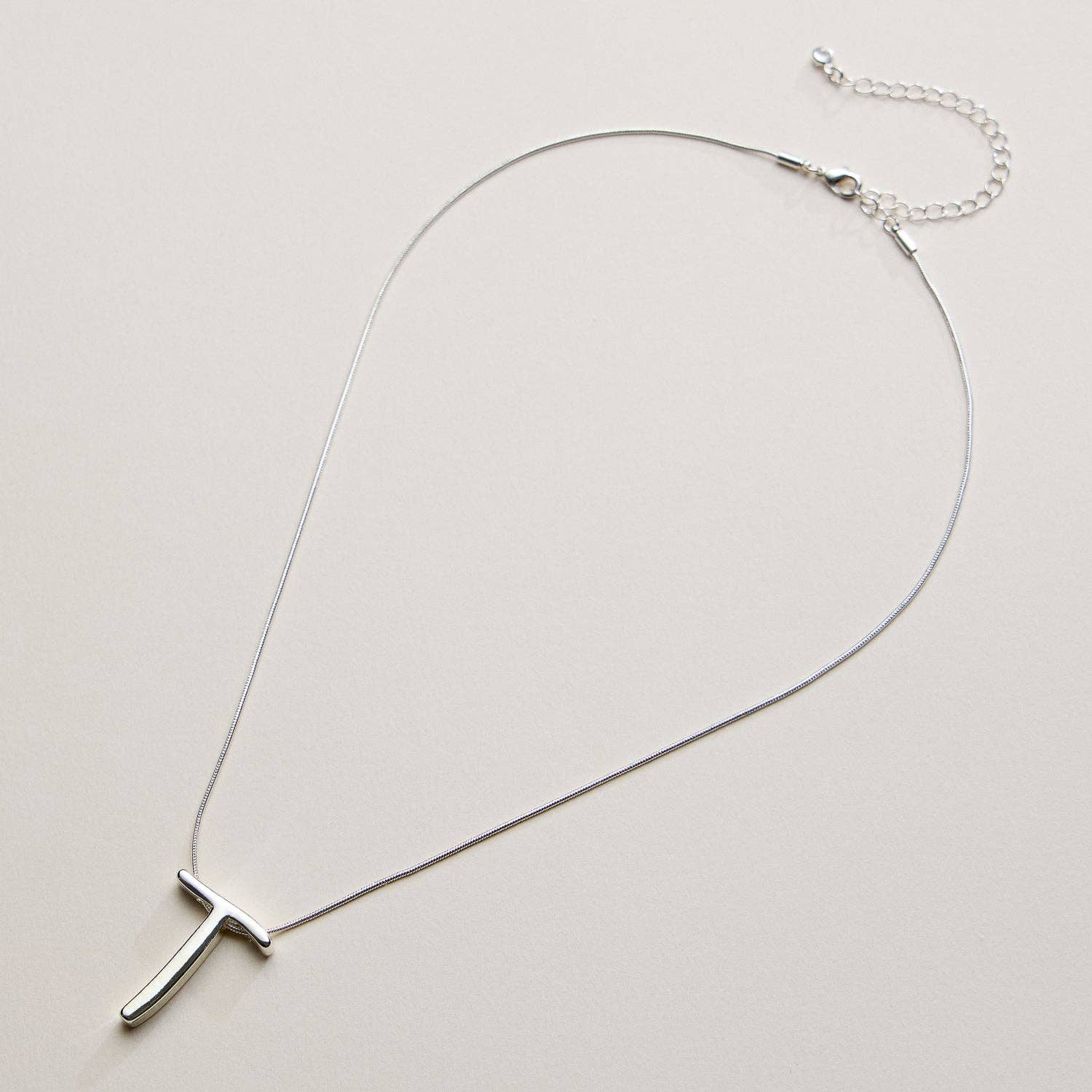 Frem - Wholesale Pendant/Charm Necklace - A Set of 16 Letters Gold Dipped Necklace – Gold & Silver Alphabet Charm Jewelry96