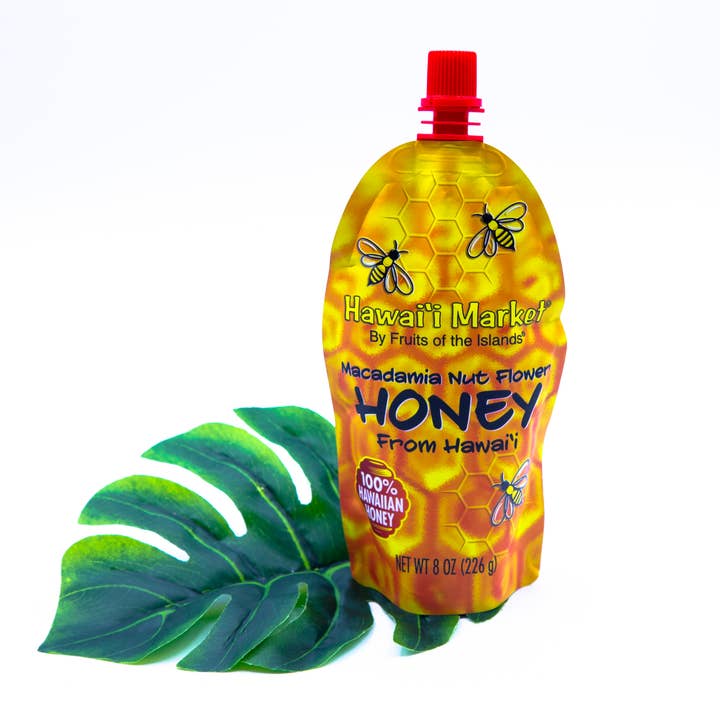 Hawaii Market 100% Hawaiian Honey 8oz /18c for wholesale by Hawaiian King Candies