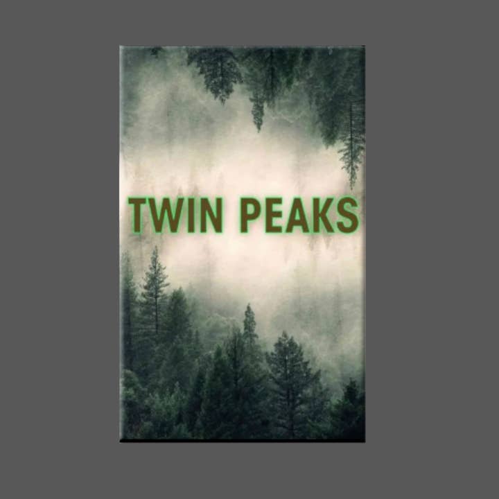 Ba Ba Buttons - Wholesale Lapel Pin/Button - TWIN PEAKS, Magnet, Button, Mirror, David Lynch, Misty Trees