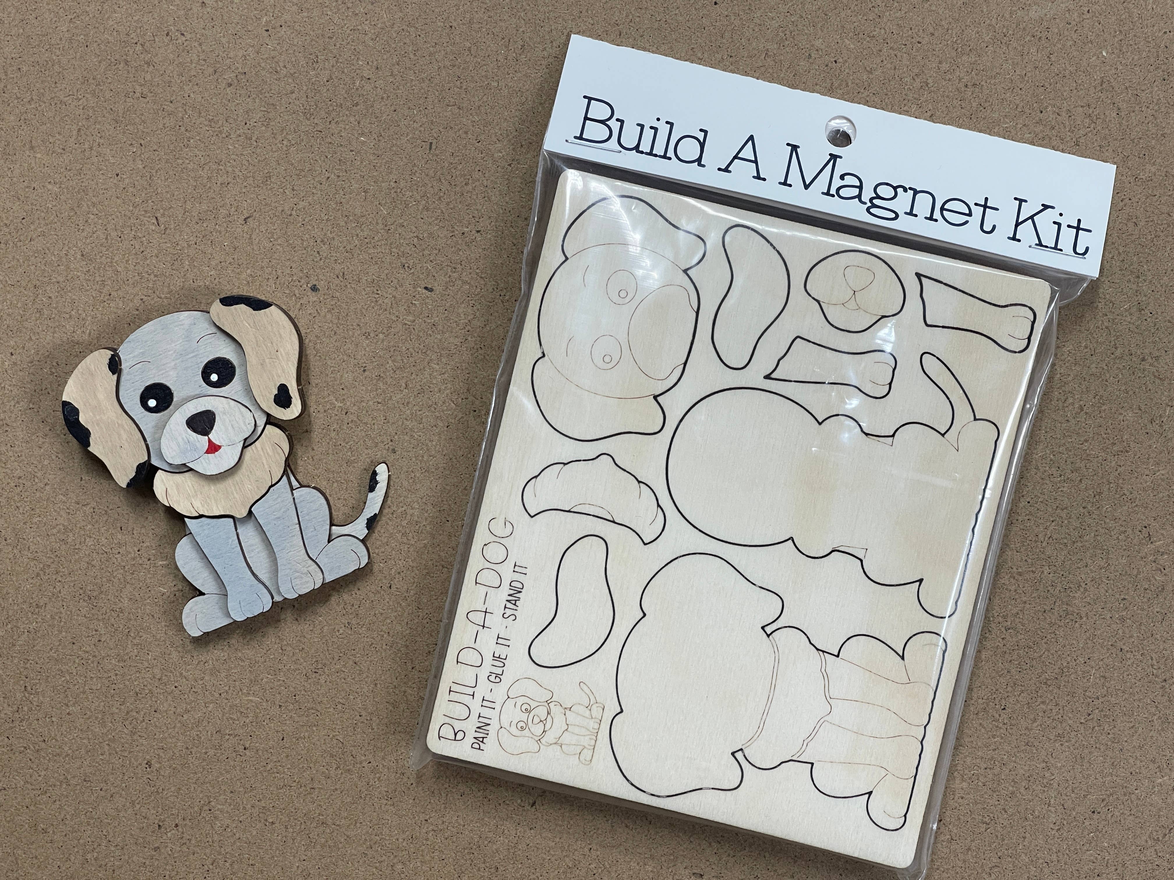 Reclaimed Woodworks Home Decor – wholesale DIY craft kit – DIY DOG MAGNET KIT DIY CRAFT KIT4